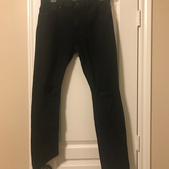 Distressed black PacSun jeans - Picture 1 of 3